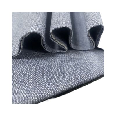 Denim Stoff 21s Nachahmung100% Baumwolle dünnes Hemd Denim gestrickt Vorteil Kleine Bestellungen