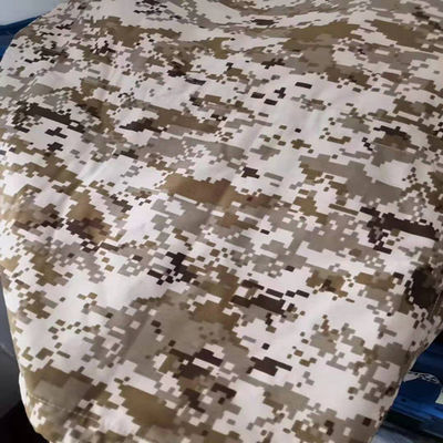 Mittlerer Osten mit hoher Reißfestigkeit Polycotton Ribstop Tarnstoff mit VAT DYED