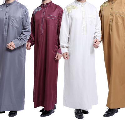 Islamische Kleidung für Männer Thobe Stoff Gewebter Abaya Stoff für östliche Kleidung und somalische Baati