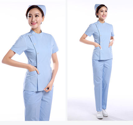 130*70 Polyester/Baumwolle T/C 65% 35% Wickelgewebe für Krankenschwestern-Arbeitsuniformen
