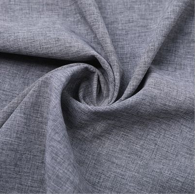 Graue Melange 4 Wege Streck Polyester Stoff für Heimtextilien 35 Jahre Beruf