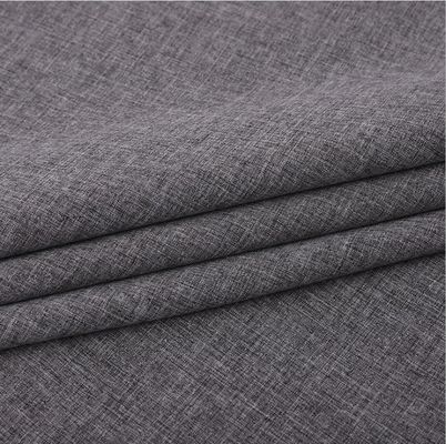 Graue Melange 4 Wege Streck Polyester Stoff für Heimtextilien 35 Jahre Beruf