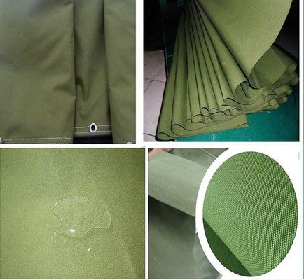 Schwergewichts-Polyester-PVC-Beschichtung Ziegelzeltgewebe für Tasche