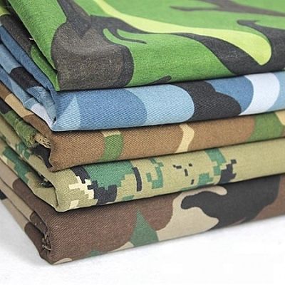 Polyester-Baumwollmischstoff für Tarnung Uniform mit mittlerem Gewicht und TWILL-Stil