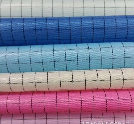 Polyester/Baumwolle Antistatische Reinraum-Lint-freie ESD-Sicherheitsgewebe für Laborkleidung