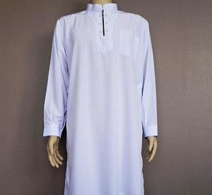 Superweiches Polyester-Spun-Arabisches Thobe-Gewebe mit 48*150D-Garnanteil bei Direktangebot