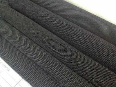 Dicke schwarze 100% Baumwolle, Wasserdichte Zelte, Gesamtgewebe für Arbeitskleidung, Breite 58/60