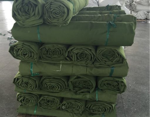 4 - 5 Grad Farbfestigkeit PVC-beschichtete Leinwand für wasserdichte Abdeckung/Zelt