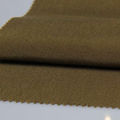 Polyester-Baumwolle-Twill-Gewebe für Herrenhosen 250 gm Festfarben 97% Baumwolle 3% Spandex