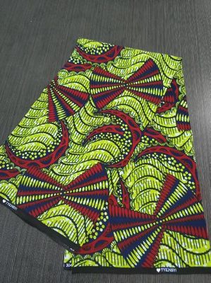 35 Jahre Profi 100% Polyester Kente Design Wachsdruck Stoff 6yds Stück