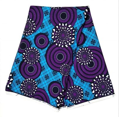 100% Baumwolle Afrikanisches Wachs ANKARA Stoff für in Afrika Bekleidung 24*24 Garnzahl