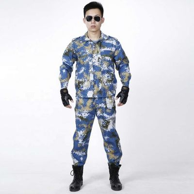 Polyester-Baumwoll-Uniformgewebe mit mittlerem Gewicht für digital gedruckte Uniformjacken
