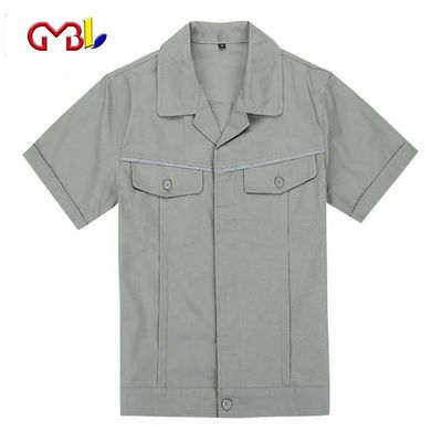 Personalisierte gekämmte Baumwolle Poplin Arbeitskleidung Stoff Hemd Gewebter einfacher Stoff Shandong 10-15 Tage