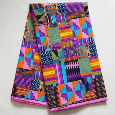 100% Baumwolle REAL WAX afrikanische Ankara-Gewebe mit Kartongarn und BATIK-Muster