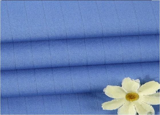 Wasserdichte CVC 60 Baumwolle 40 Polyester Anti-statische Gitter-Arbeitsbekleidung für elektronische Arbeit