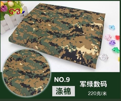Mittleres Gewicht Tarnstoff Polyester/Baumwollmaterial 190gm Dschungel/Wüste/Ozean Druck