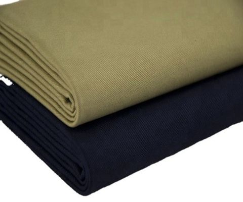 100% Polyester Twill Gabardine Gewebe für Arbeitsbekleidung Uniformen Muster Feststoffe Heimtextilien
