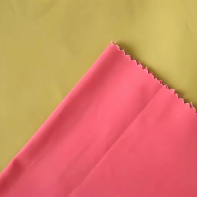 Polyester-Baumwolle 4 Wege Stretch Spandex-Gewebe für Hosen in einfachen gefärbten Muster gestrickt