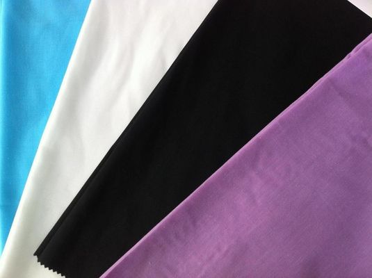 Poly Baumwolle einfaches gefärbtes Poplingewebe TC Tasche/Verschlagung 80/20 45x45 110x76 Gewebe 1/1 Poplin