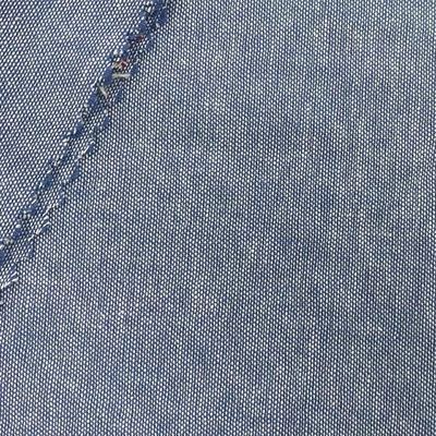 Denim Stoff 21s Nachahmung100% Baumwolle dünnes Hemd Denim gestrickt Vorteil Kleine Bestellungen