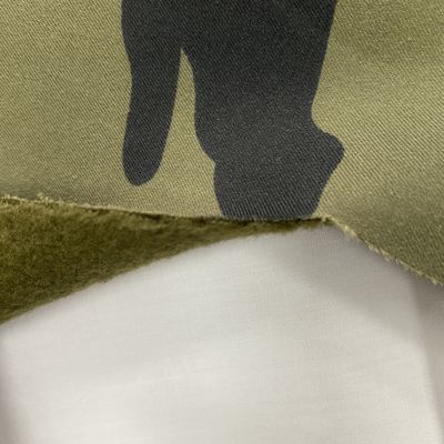 Druckwasserdichtes Multicam-Camouflage Polarfleece Softshell-Gewebe für Outdoor-Jacke