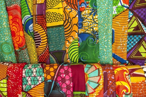 Kente Stoff Ghana Cire Gewebe 90gm 110gm 120gm Druck Batik Sarong Stoff für Kleidung