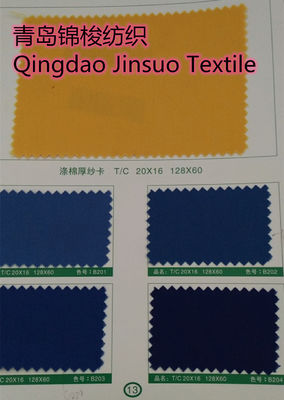 Stretchgewebe 235-240gms Twill-Arbeitsbekleidung Gewebe mit gewebter Polyester-Baumwollmischung
