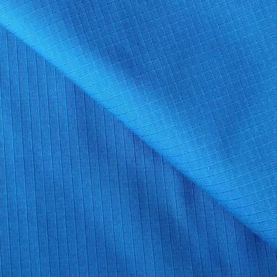 Arbeitsausrüstung Gewebter Ring Spun Poly Baumwolle Rib Stop mit Spandex Stoff in kundenspezifischer Farbe