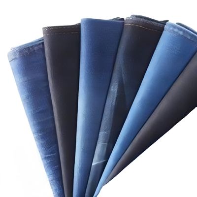 Muster GARN FARBT 230gm 100% Baumwolle Twill Wettbewerb Waschen Denim Stoff für Jeans