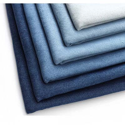 Muster GARN FARBT 230gm 100% Baumwolle Twill Wettbewerb Waschen Denim Stoff für Jeans