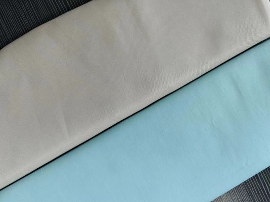 Wasserdichte Anti-Pille 100% Polyester Twill Stoff Arbeitskleidung Stoff Stoff angepasste Farbe