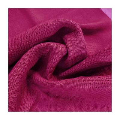 Mittleres Gewicht 60 Zoll benutzerdefiniertes gefärbtes Burlap Stoff Farbstoff 100% Jute Stoff Roll für Komfort