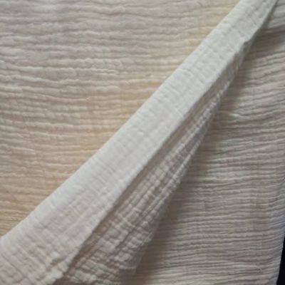 100% Baumwolle Muslin Gase Stoff für Baby Decke und Pyjama Solid Style
