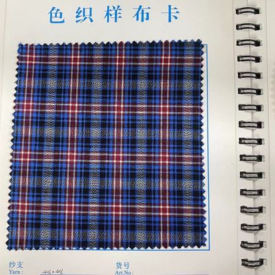 Gewässertes Design Hochgewicht Atmung 100 Baumwollgarn gefärbtes Checkgewebe für T-Shirt-Speicher