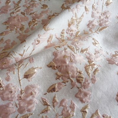 100% Polyester Metall Jacquard Brocade Stoff in Vorrat Farbe für Ihre Anforderungen