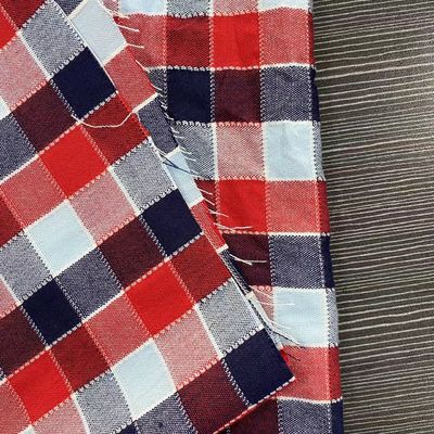 Fluoreszierendes GARN gefärbtes Gewebe Plain Twill 1 1 Gewebe für Schulanzüge Arbeitskleidung zu Preisen