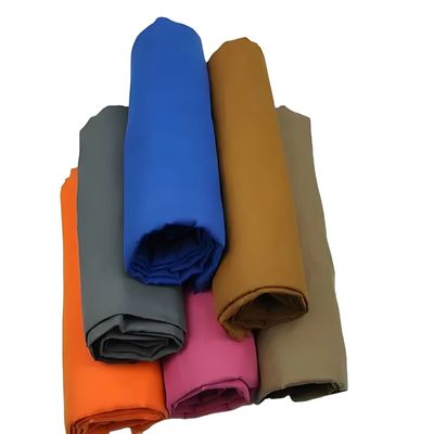 Farbe 100% Polyester Gabardine Arbeitsausrüstung Stoff für die direkte Lieferung