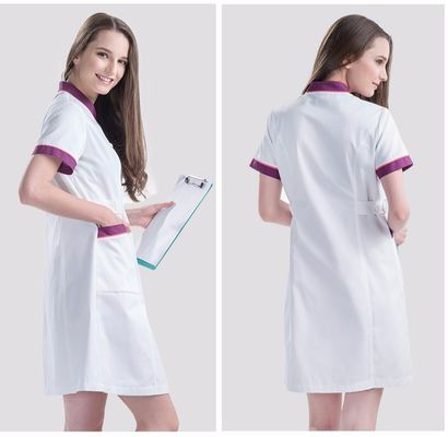 Gewebe mit mittlerem Gewicht Polyester/Baumwolle T/C 65% 35% Gewebe für Krankenschwestern-Arbeitsuniformen
