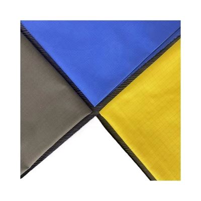 Wasserdichte Arbeitskleidung Anzug Stoff in einfach gefärbtem Muster 235gsm Polycotton Ripstop Stoff