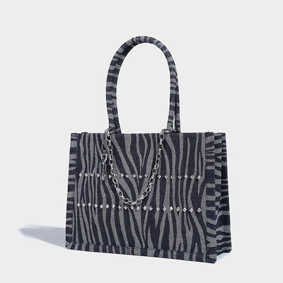 Schnelltrockene Leopard-Druck 4 Wege Stretch-Denim-Gewebe für Polyester-/Baumwollbekleidung