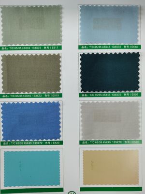 Velveteen Stoff 100% Baumwolle 65 Polyester 35 Baumwolle Arbeitsbekleidung TC Bohrmaschine Gewebe